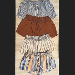 🏝️ 4 PAIRS OF BEACH SHORTS 🌊